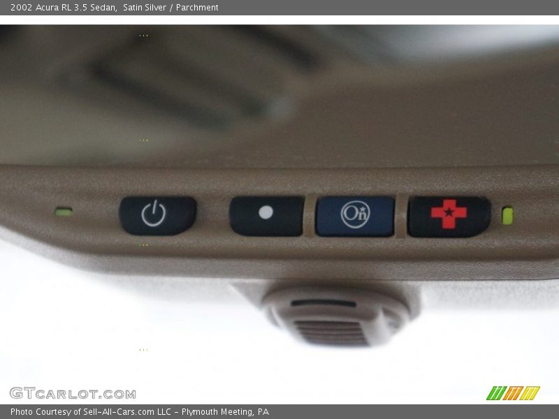 Satin Silver / Parchment 2002 Acura RL 3.5 Sedan