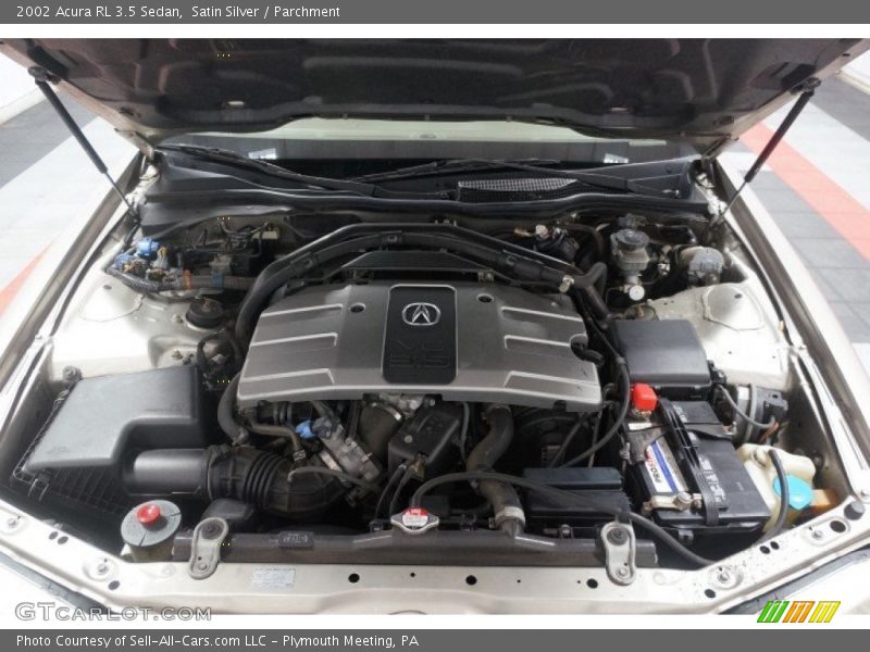 Satin Silver / Parchment 2002 Acura RL 3.5 Sedan
