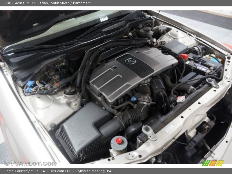 Satin Silver / Parchment 2002 Acura RL 3.5 Sedan