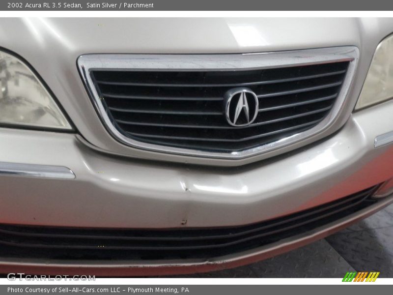 Satin Silver / Parchment 2002 Acura RL 3.5 Sedan