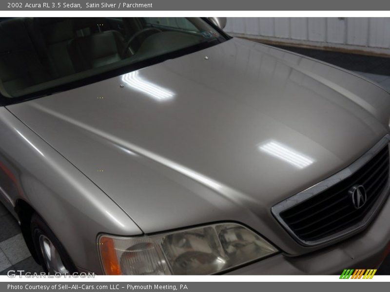 Satin Silver / Parchment 2002 Acura RL 3.5 Sedan