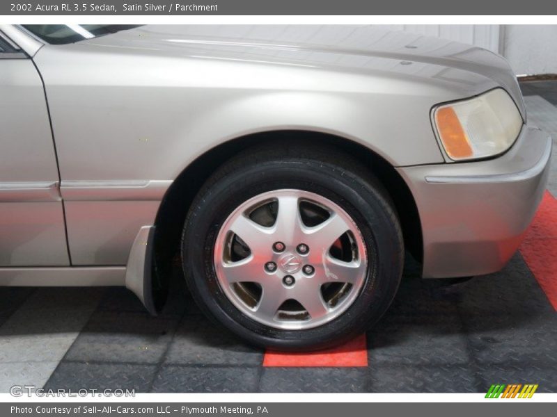 Satin Silver / Parchment 2002 Acura RL 3.5 Sedan