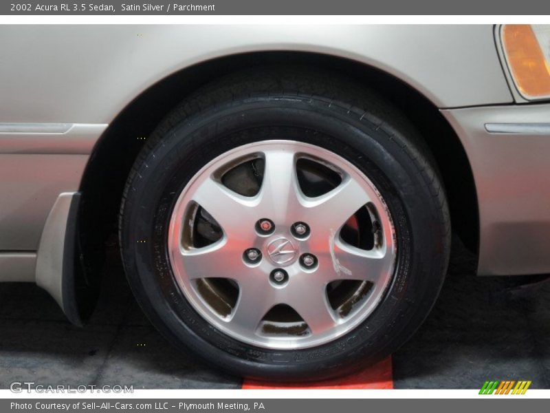 Satin Silver / Parchment 2002 Acura RL 3.5 Sedan
