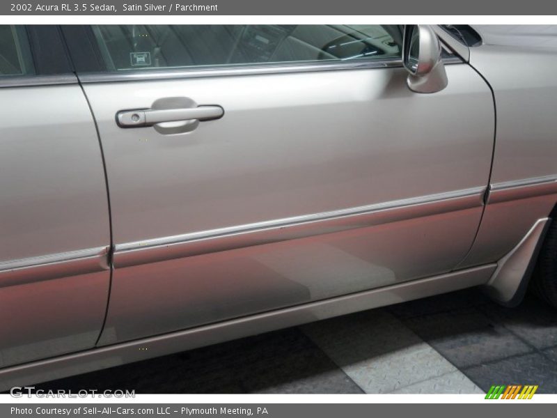 Satin Silver / Parchment 2002 Acura RL 3.5 Sedan