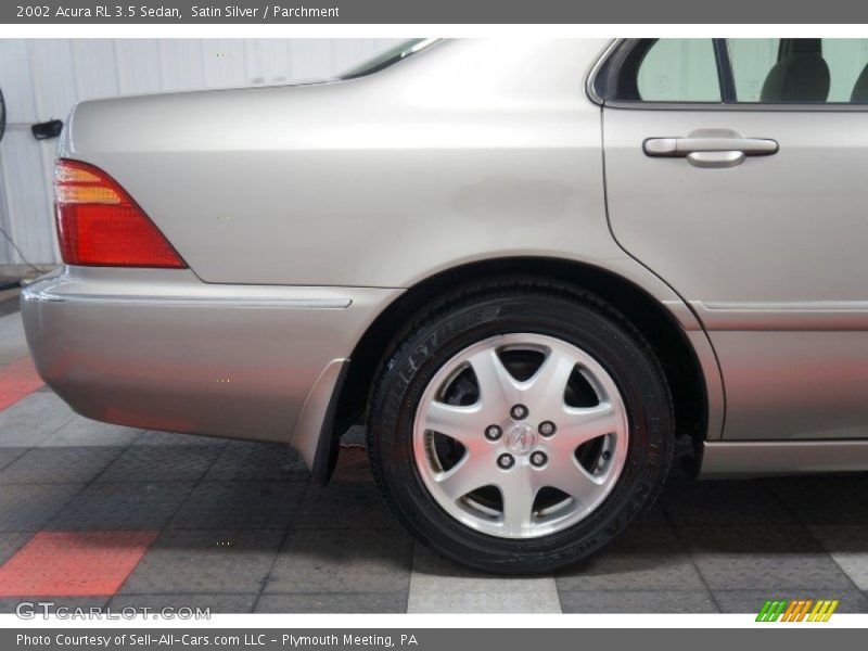 Satin Silver / Parchment 2002 Acura RL 3.5 Sedan