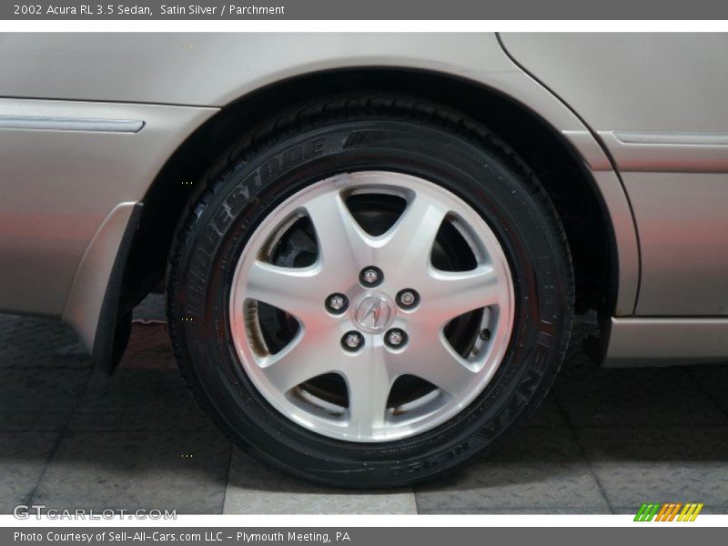 Satin Silver / Parchment 2002 Acura RL 3.5 Sedan
