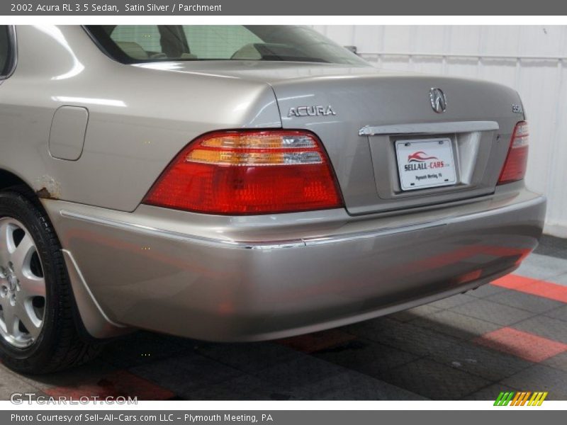 Satin Silver / Parchment 2002 Acura RL 3.5 Sedan