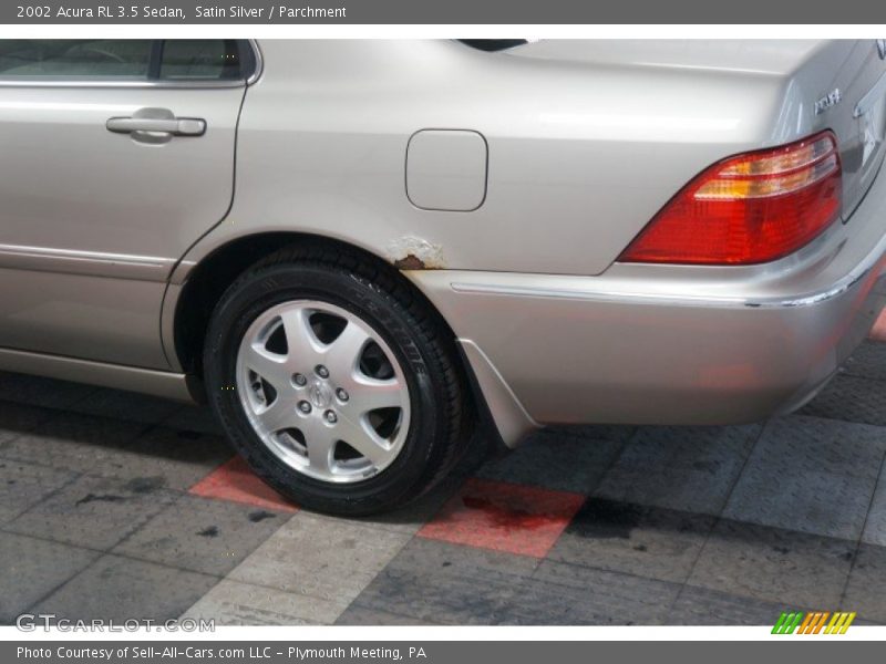 Satin Silver / Parchment 2002 Acura RL 3.5 Sedan