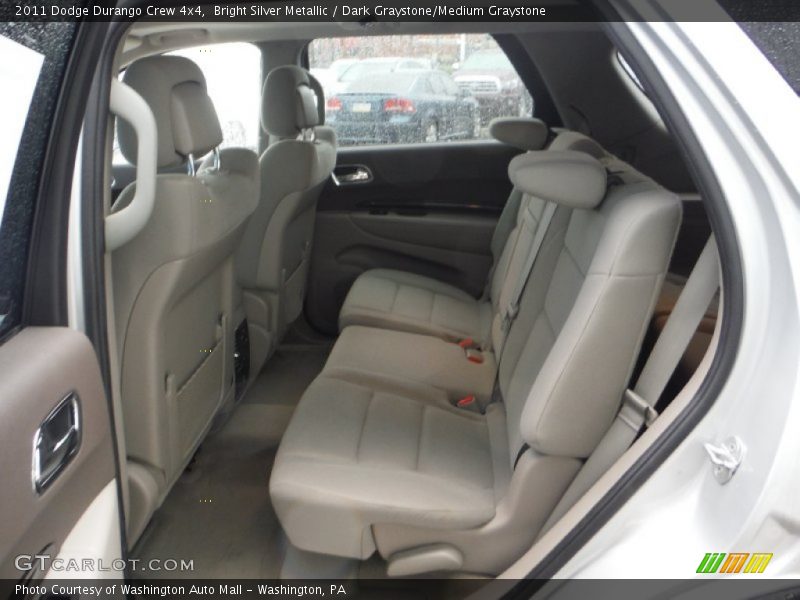 Bright Silver Metallic / Dark Graystone/Medium Graystone 2011 Dodge Durango Crew 4x4
