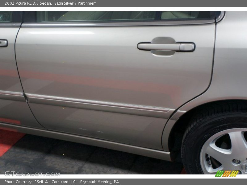 Satin Silver / Parchment 2002 Acura RL 3.5 Sedan