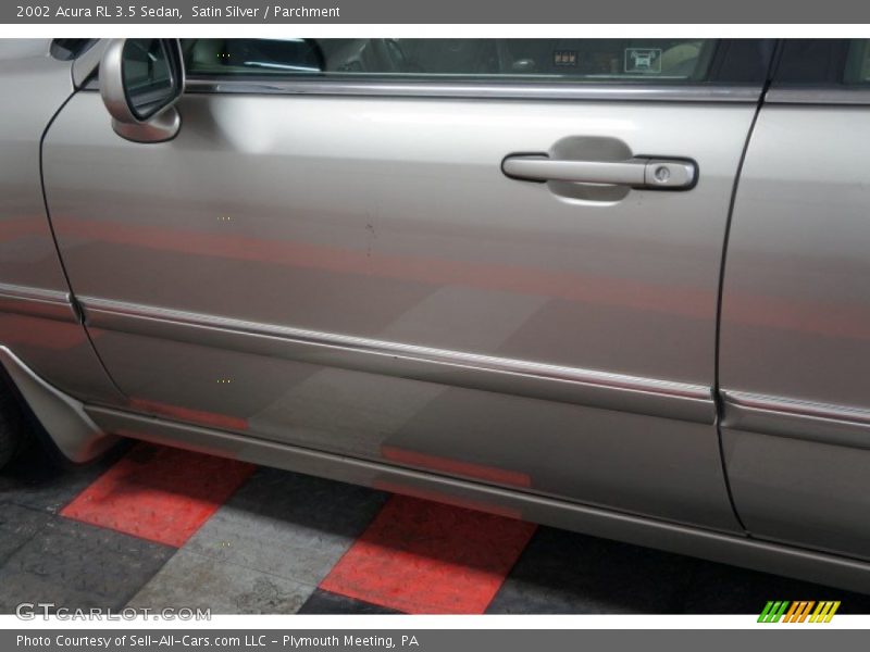 Satin Silver / Parchment 2002 Acura RL 3.5 Sedan