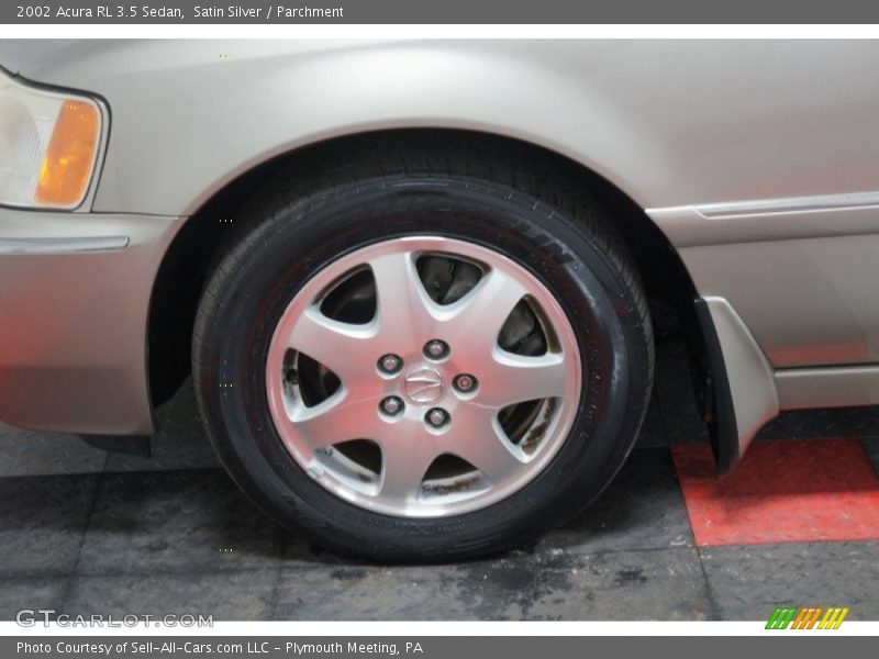 Satin Silver / Parchment 2002 Acura RL 3.5 Sedan
