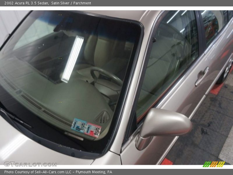Satin Silver / Parchment 2002 Acura RL 3.5 Sedan