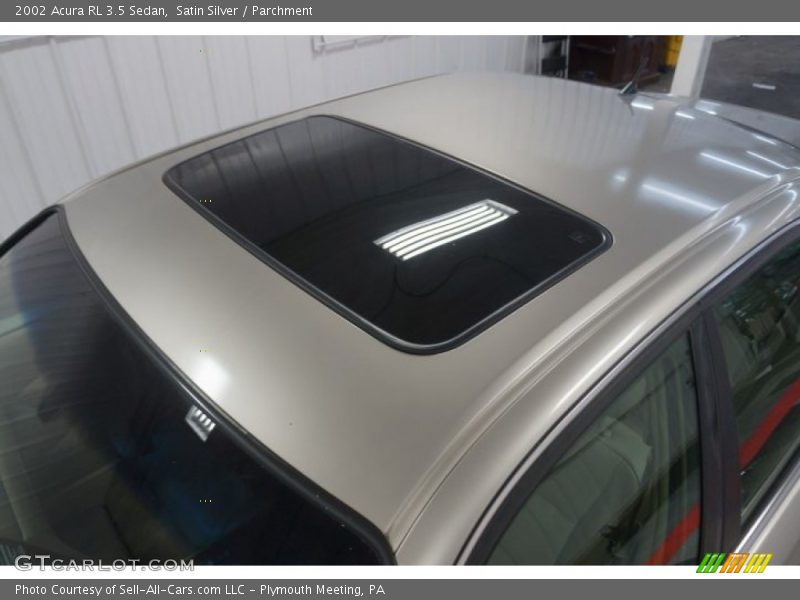 Satin Silver / Parchment 2002 Acura RL 3.5 Sedan