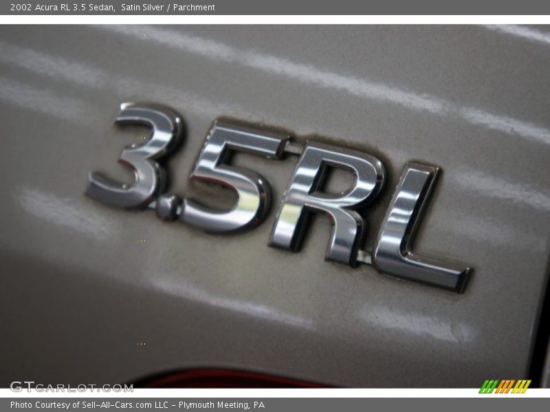 Satin Silver / Parchment 2002 Acura RL 3.5 Sedan