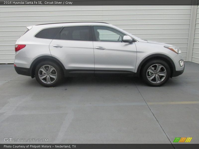  2016 Santa Fe SE Circuit Silver