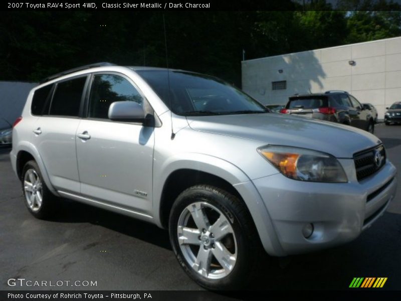 Classic Silver Metallic / Dark Charcoal 2007 Toyota RAV4 Sport 4WD
