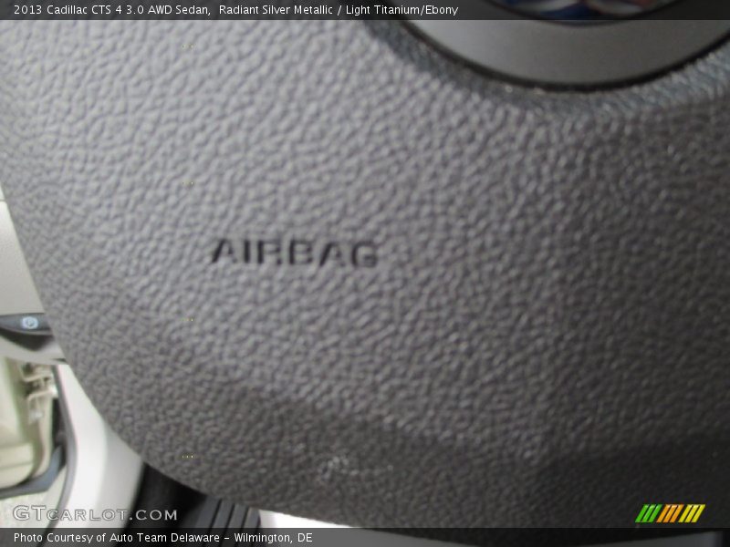 Radiant Silver Metallic / Light Titanium/Ebony 2013 Cadillac CTS 4 3.0 AWD Sedan