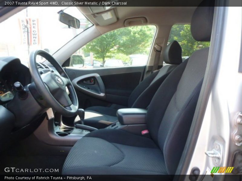 Classic Silver Metallic / Dark Charcoal 2007 Toyota RAV4 Sport 4WD