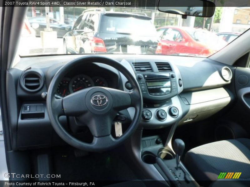 Classic Silver Metallic / Dark Charcoal 2007 Toyota RAV4 Sport 4WD