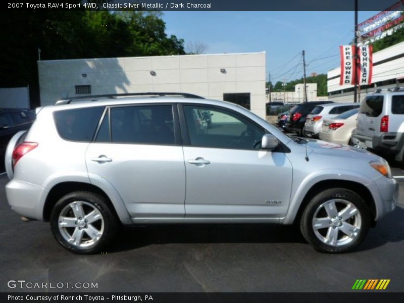 Classic Silver Metallic / Dark Charcoal 2007 Toyota RAV4 Sport 4WD