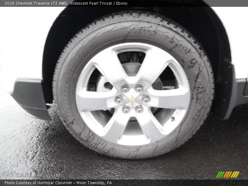 Iridescent Pearl Tricoat / Ebony 2016 Chevrolet Traverse LTZ AWD