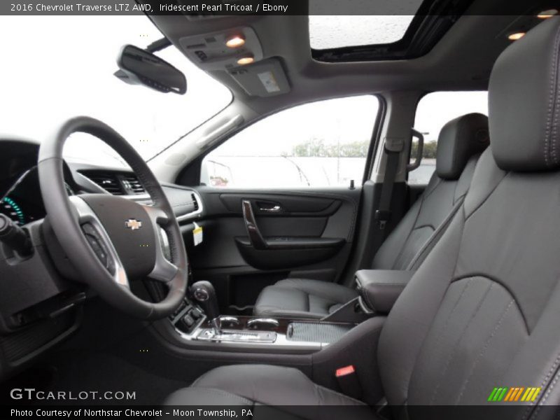 Iridescent Pearl Tricoat / Ebony 2016 Chevrolet Traverse LTZ AWD