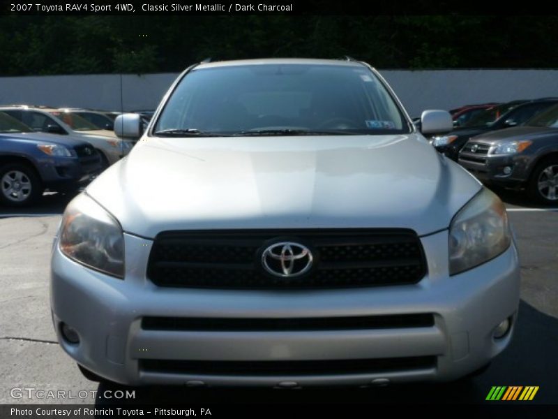 Classic Silver Metallic / Dark Charcoal 2007 Toyota RAV4 Sport 4WD