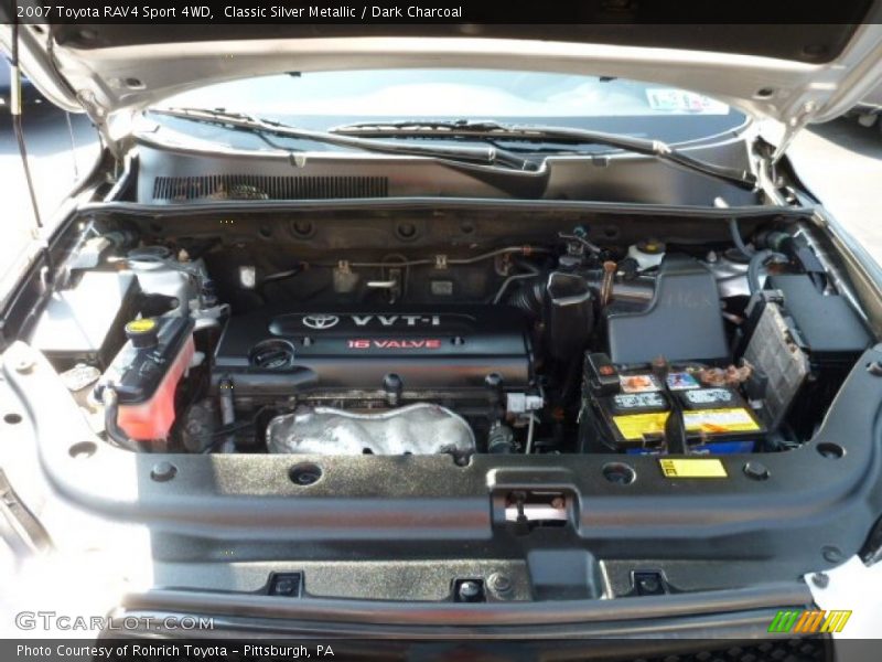 Classic Silver Metallic / Dark Charcoal 2007 Toyota RAV4 Sport 4WD
