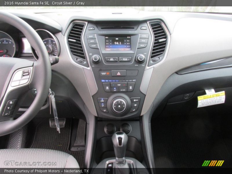 Controls of 2016 Santa Fe SE