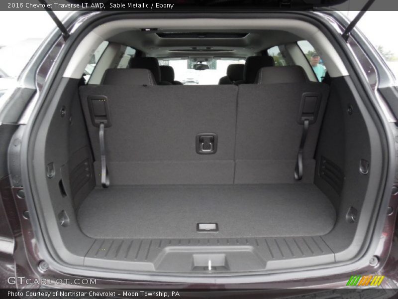 Sable Metallic / Ebony 2016 Chevrolet Traverse LT AWD