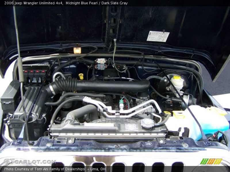 Midnight Blue Pearl / Dark Slate Gray 2006 Jeep Wrangler Unlimited 4x4
