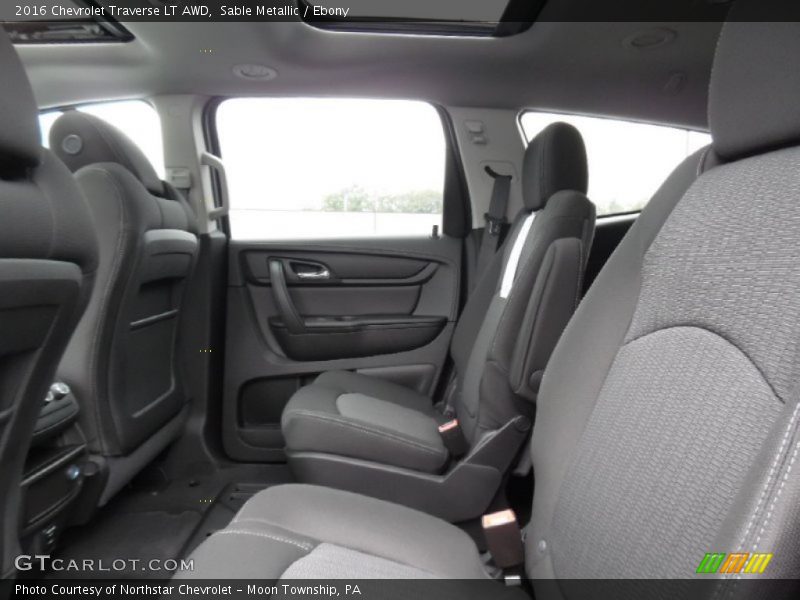 Sable Metallic / Ebony 2016 Chevrolet Traverse LT AWD