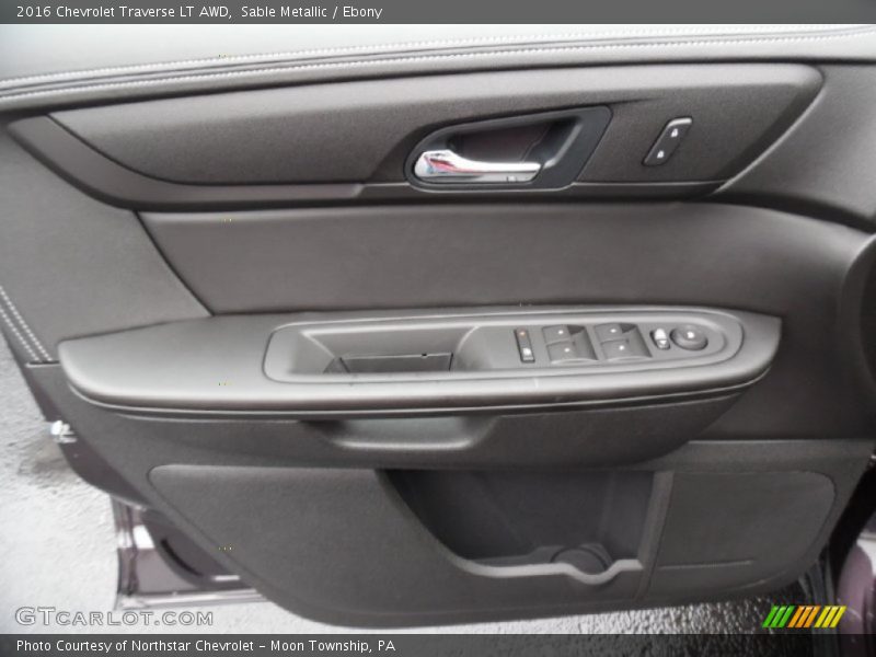 Sable Metallic / Ebony 2016 Chevrolet Traverse LT AWD