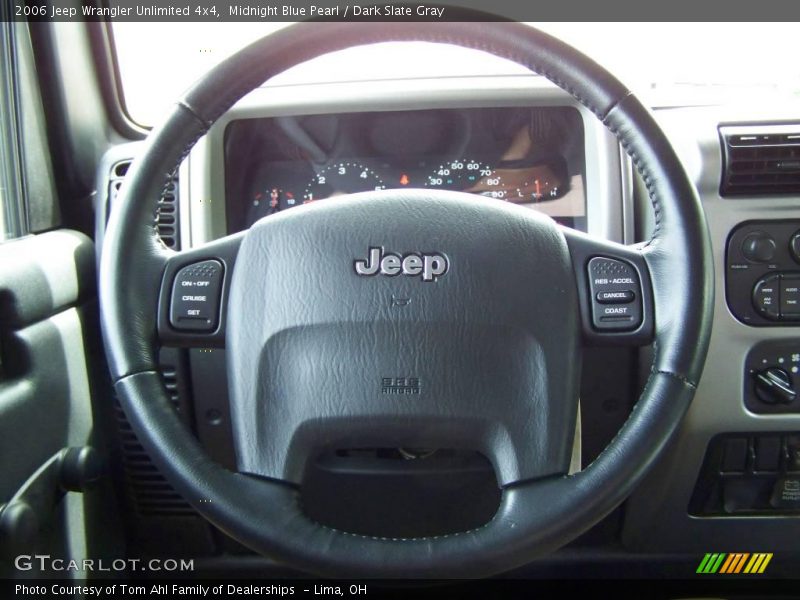 Midnight Blue Pearl / Dark Slate Gray 2006 Jeep Wrangler Unlimited 4x4