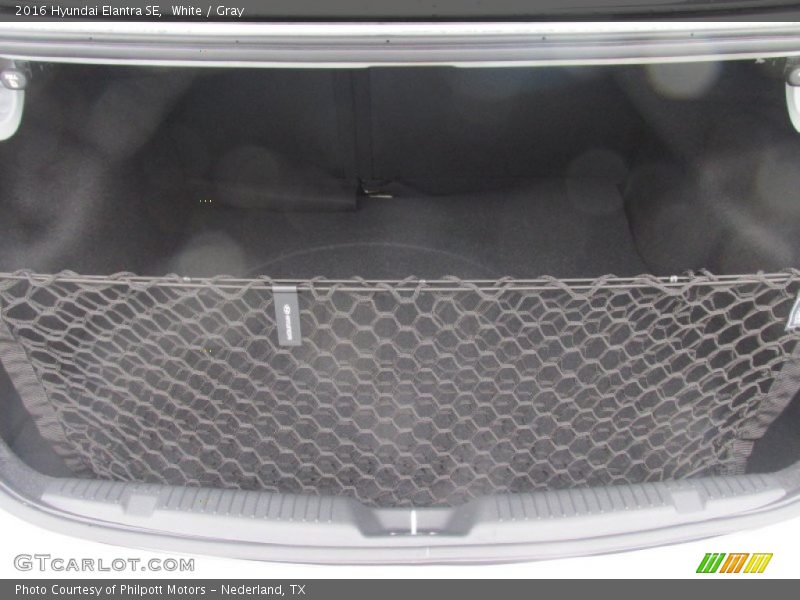 White / Gray 2016 Hyundai Elantra SE