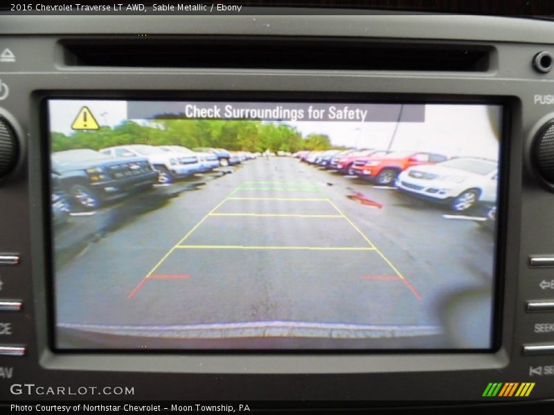 Sable Metallic / Ebony 2016 Chevrolet Traverse LT AWD