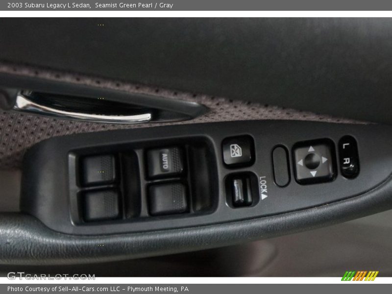 Seamist Green Pearl / Gray 2003 Subaru Legacy L Sedan