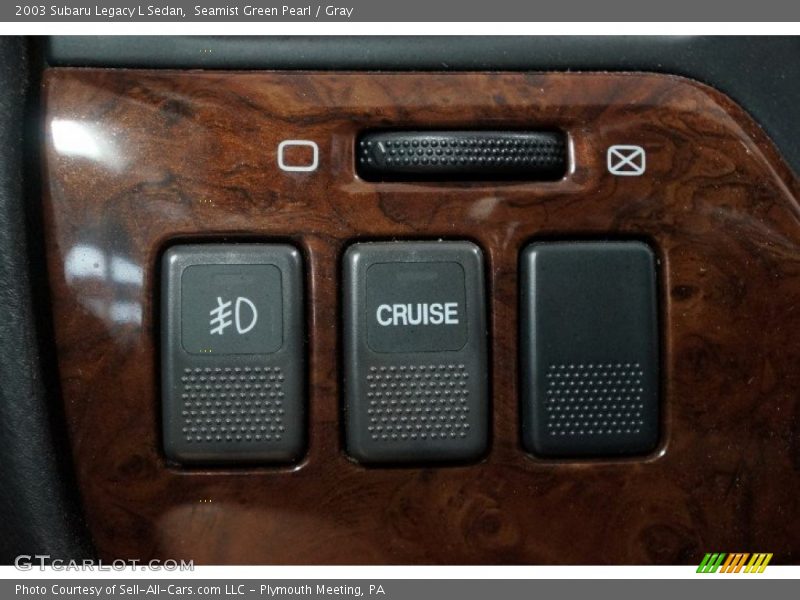 Seamist Green Pearl / Gray 2003 Subaru Legacy L Sedan