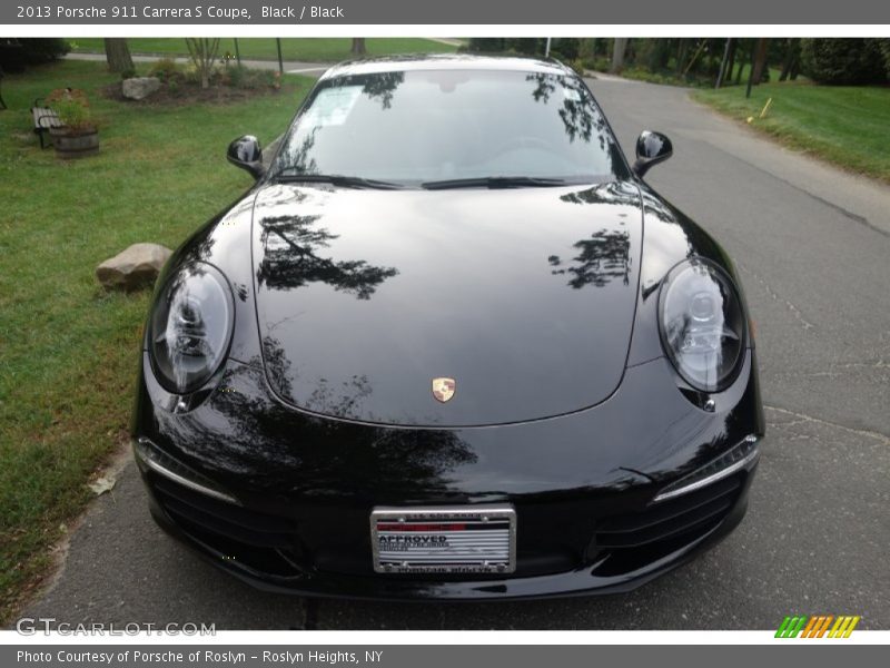 Black / Black 2013 Porsche 911 Carrera S Coupe