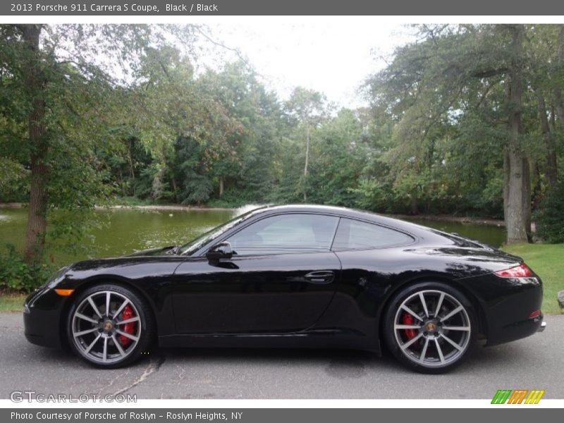 Black / Black 2013 Porsche 911 Carrera S Coupe