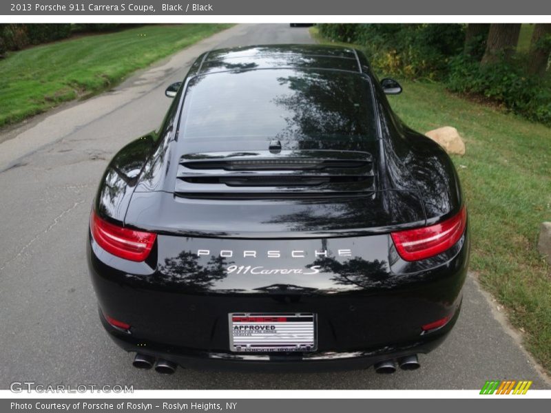 Black / Black 2013 Porsche 911 Carrera S Coupe