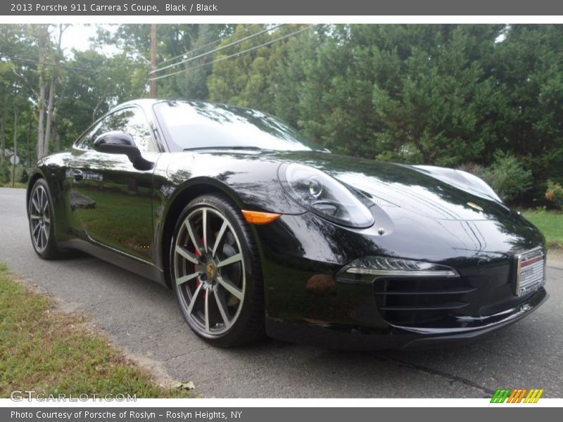 Black / Black 2013 Porsche 911 Carrera S Coupe