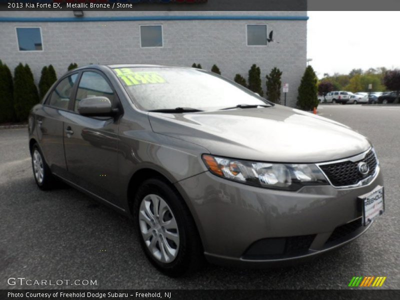 Metallic Bronze / Stone 2013 Kia Forte EX
