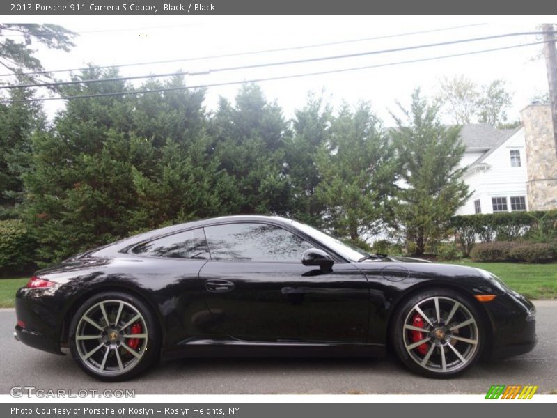 Black / Black 2013 Porsche 911 Carrera S Coupe