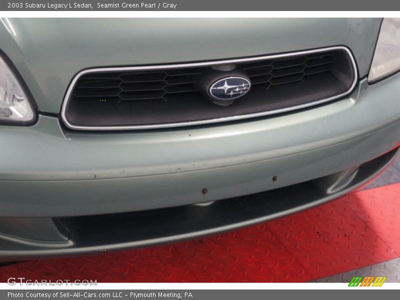 Seamist Green Pearl / Gray 2003 Subaru Legacy L Sedan