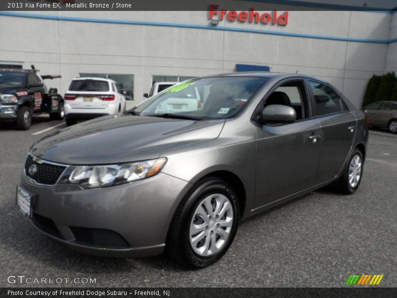 Metallic Bronze / Stone 2013 Kia Forte EX