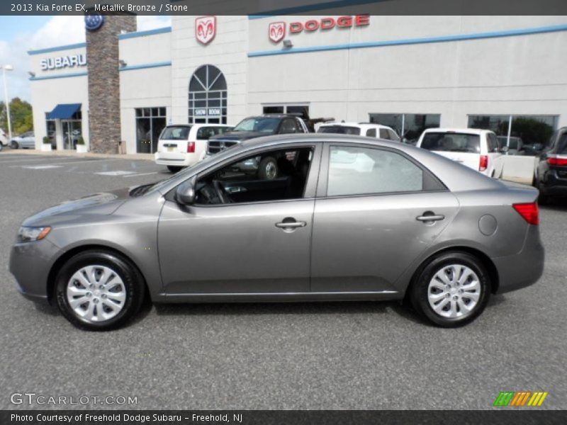 Metallic Bronze / Stone 2013 Kia Forte EX
