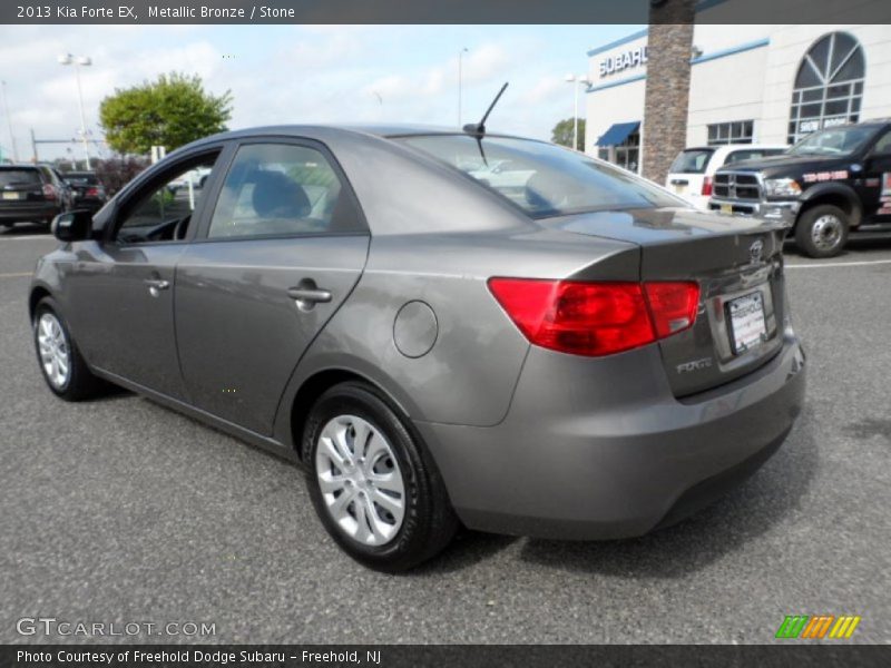 Metallic Bronze / Stone 2013 Kia Forte EX