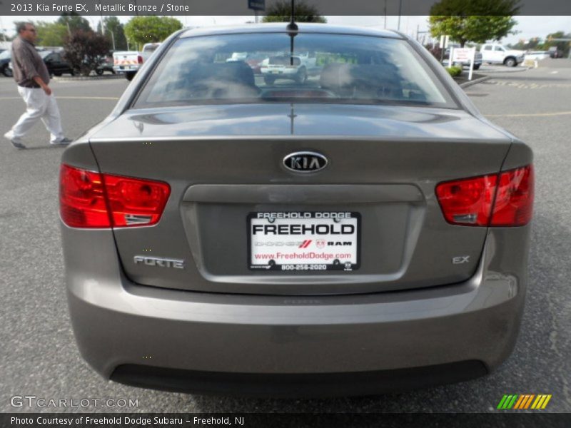 Metallic Bronze / Stone 2013 Kia Forte EX